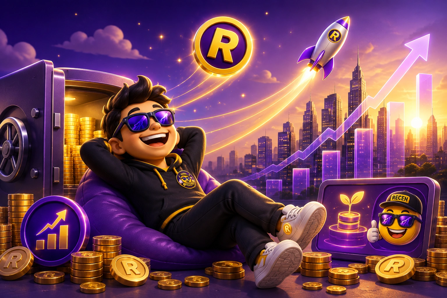 Daily ROI dan reward Receh Staking V2