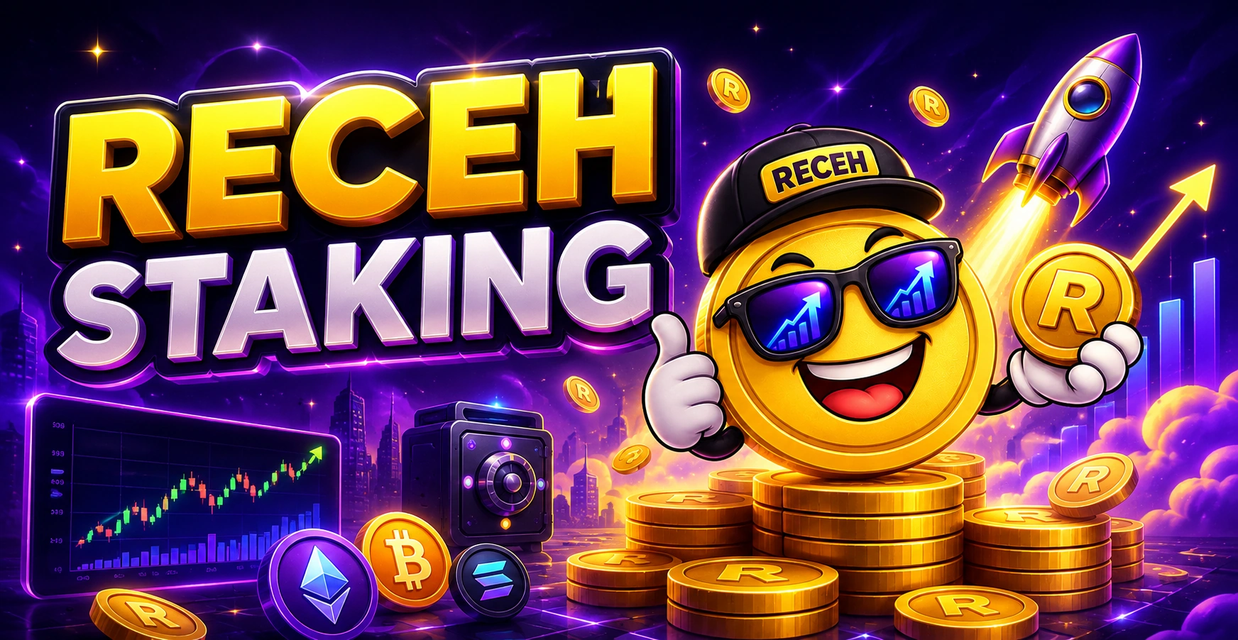 RECEH dan RicheChain dalam ekosistem staking Web3